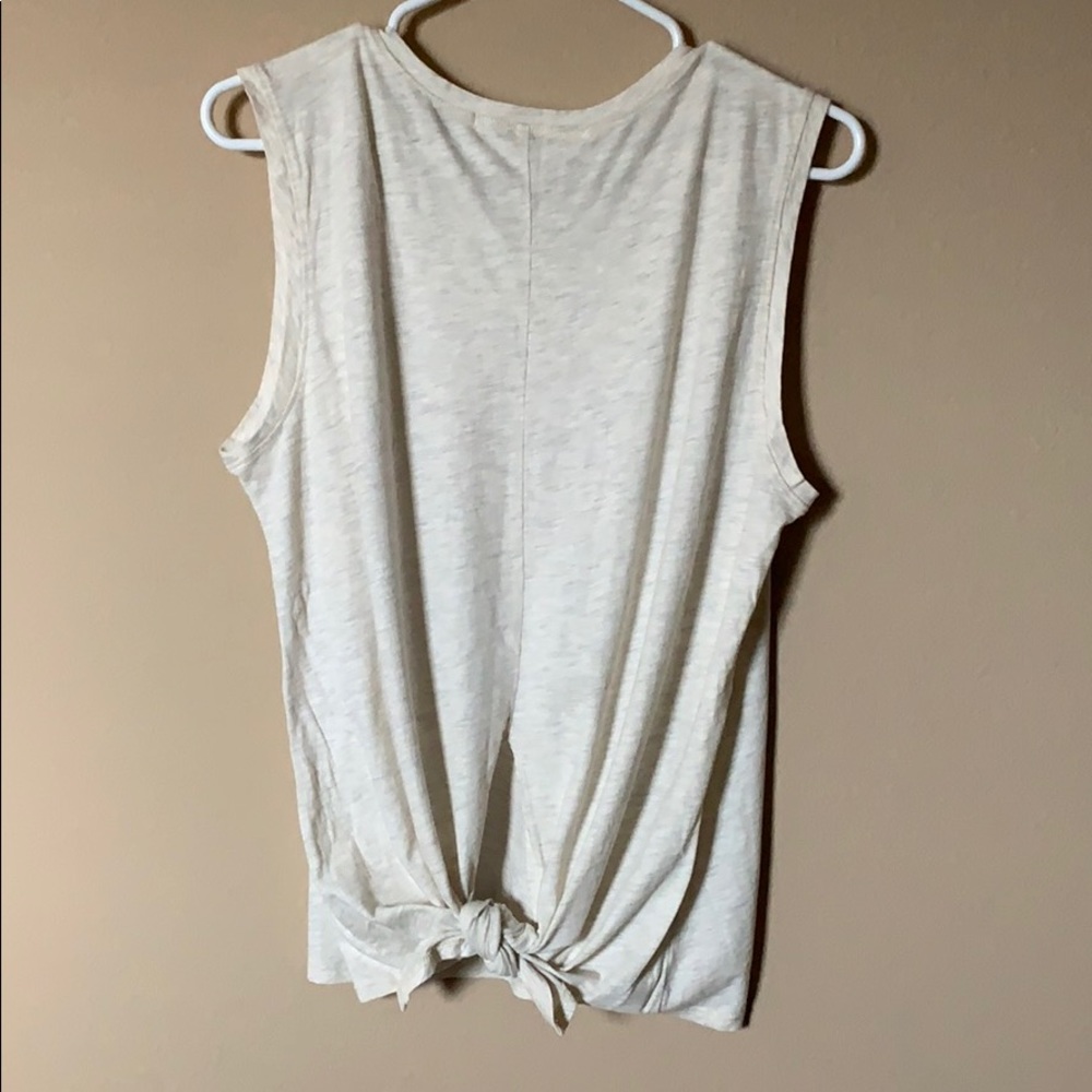 Michael stars tie back muscle tank
